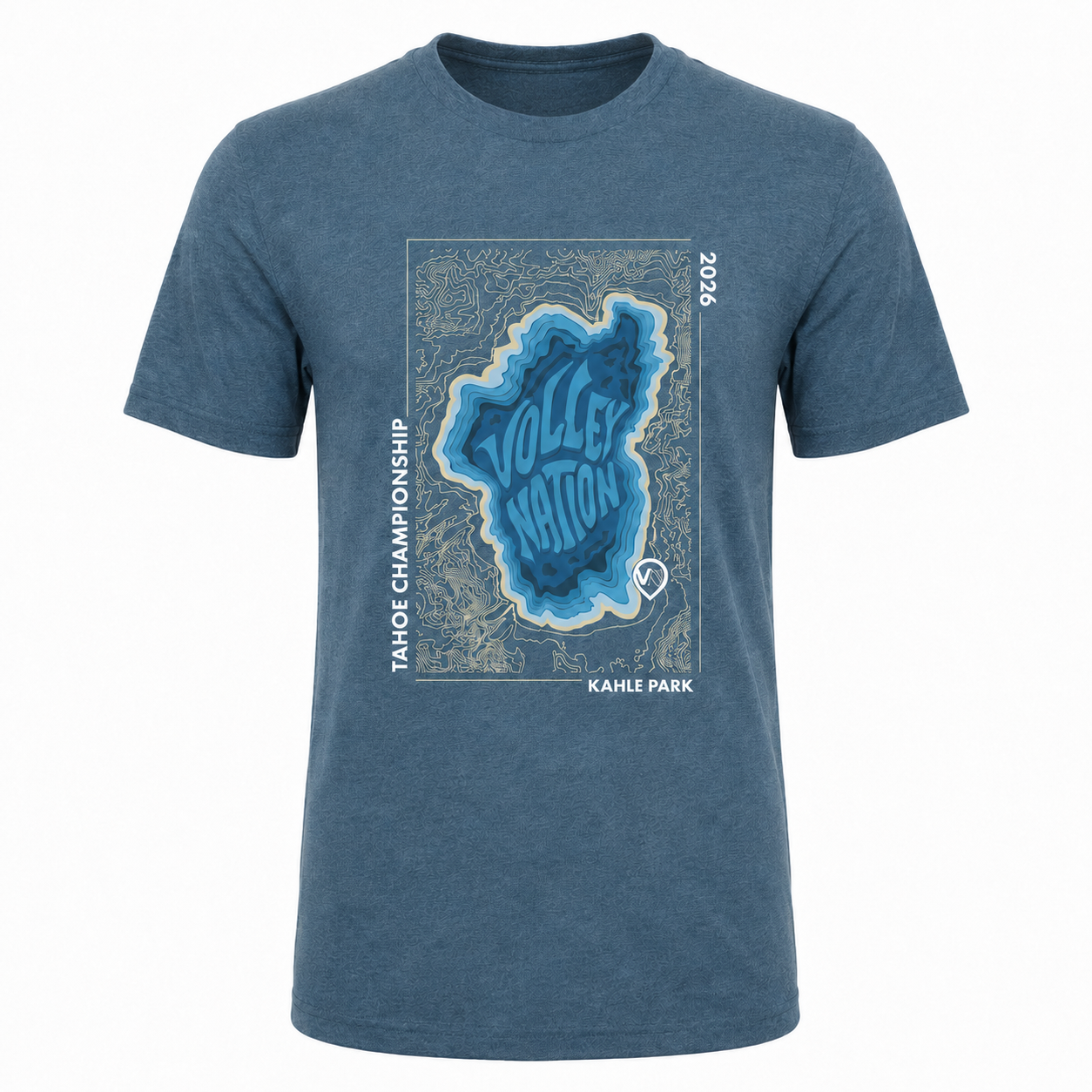 PRE-ORDER: Limited Release Tahoe Championship Volleynation × Folgen T-Shirt